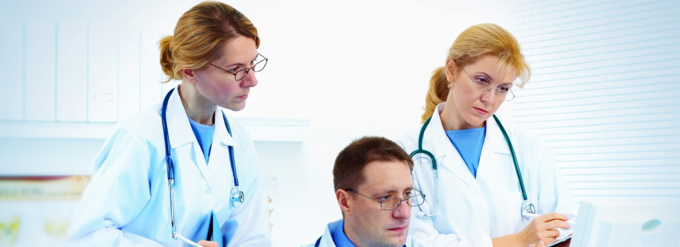 group of medical team on a meeting